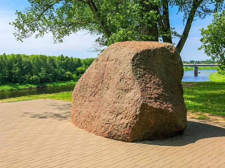 Борисов камень в Полоцке