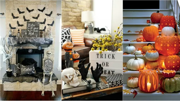 Как украсить интерьер на Хэллоуин