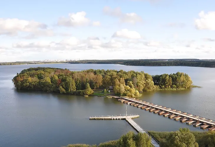 Остров Любви на Минском море (Беларусь)