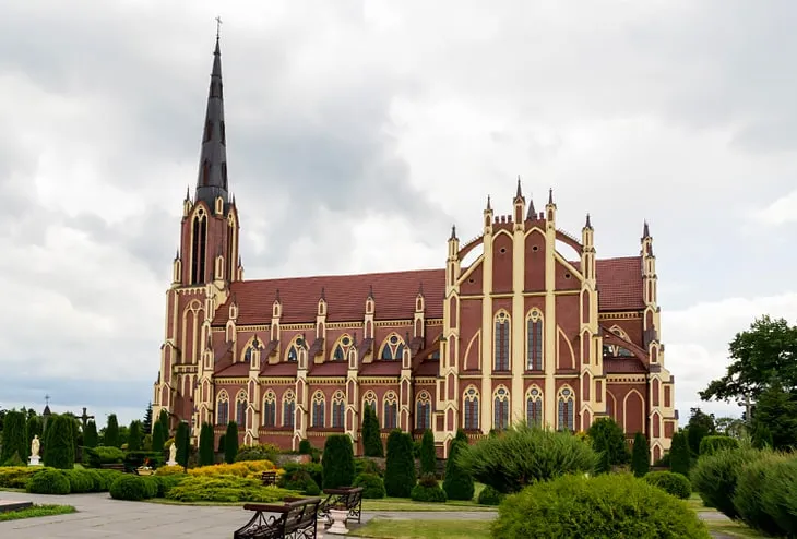 Троицкий костел в Гервятах