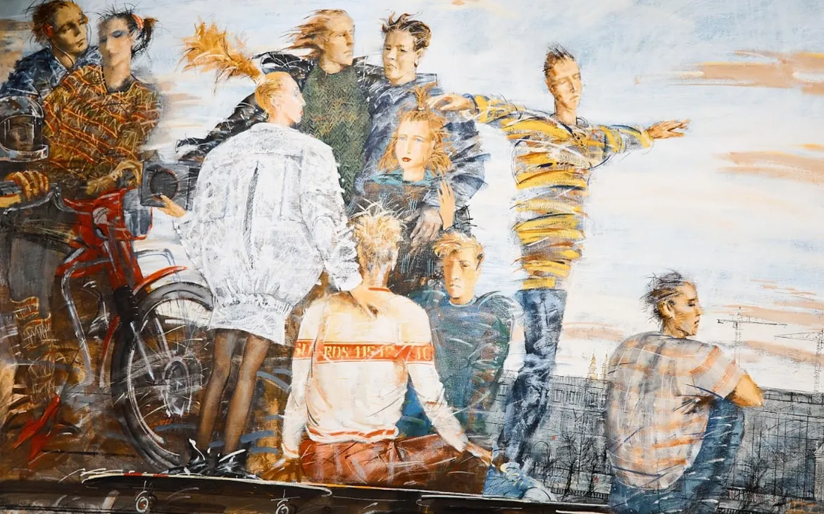 Картина «Плоскость» Романа Заслонова