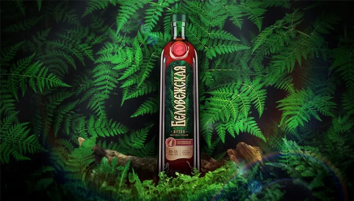 Белорусская горькая настойка «Беловежская» («Минск Кристалл»)
