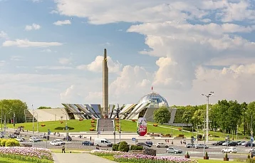 Проспект Победителей: Дворец спорта, Мемориальный комплекс «Минск – город-герой» и ещё 9 объектов