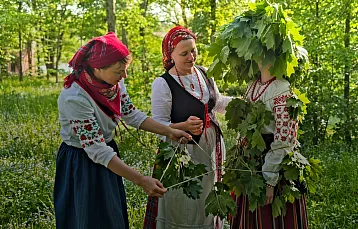 Зялёныя святкі ў Суле: знаёмства са старажытнымі беларускімі традыцыямі