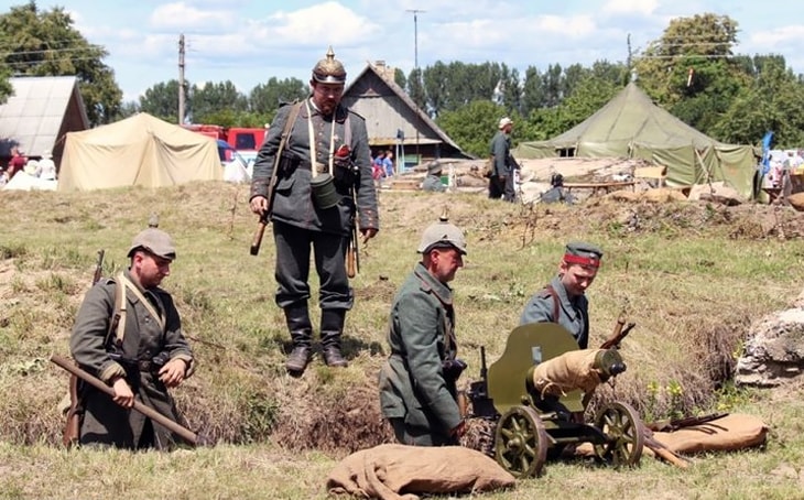 Военно-исторический фестиваль «Выгонощанская фортеция» в Ивацевичском районе