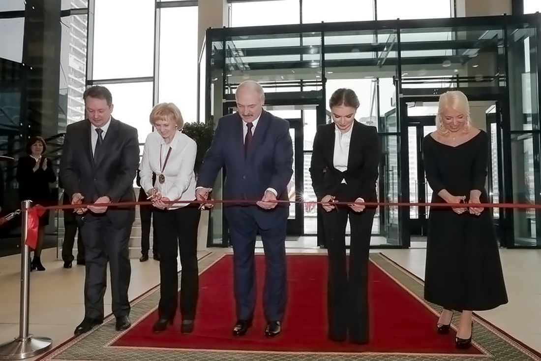 Открытие Дворца художественной гимнастики в Минске