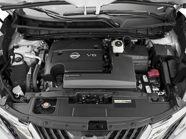Под капотом Nissan Murano 2018 (3,5 CVT 4WD High+)