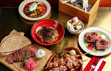 Гастрофест ноября: ресторан «101» представил сет «Вечер у костра»