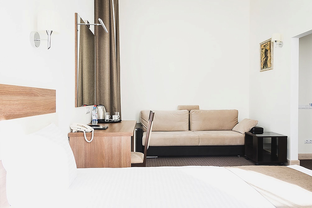 Smart Boutique Hotel & Restaurant – интерьер номера (Витебск, Беларусь)
