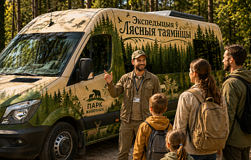В Парке Животных на экскурсию «Экспедыцыя ў Лясныя таямніцы» действует скидка 50%