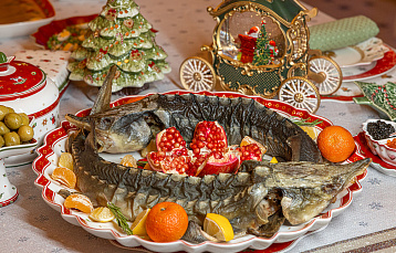 Блюда от шефа ресторана «Сябры» к Рождеству и Новому году на вашем столе