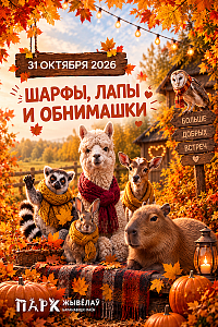 Парк Животных: «Шарфы, лапы и обнимашки»