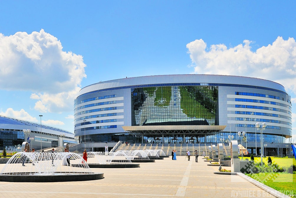 Проспект Победителей: Дворец спорта, Мемориальный комплекс «Минск – город-герой» и ещё 9 объектов