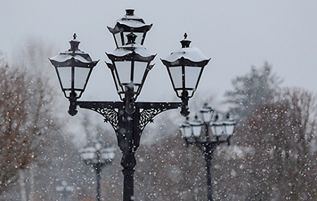 Лыжная трасса в Ленинском районе