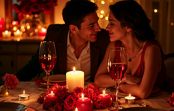 Акции, скидки, спецпредложения: СПА, ужины и уикенды для двоих 14 февраля