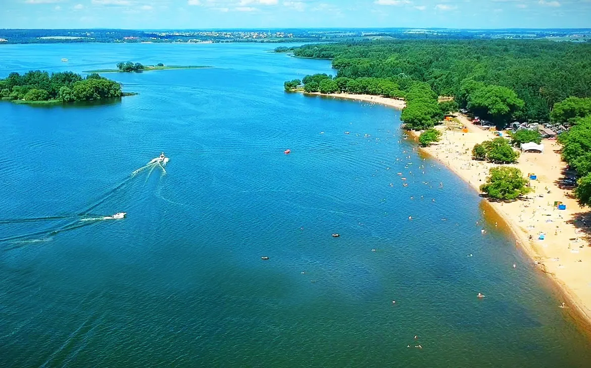 Минское море (Заславское водохранилище) – рыбалка, отдых, домики, цены